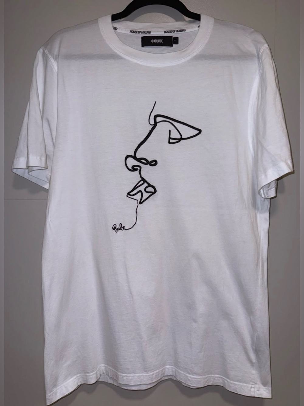 House of Holland Quibe T-shirt, L, White